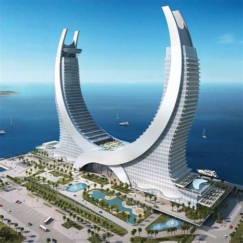 Tech Inventions on Instagram: “Follow @inventionday KATARA TOWERS. 😍👷🏻 ...