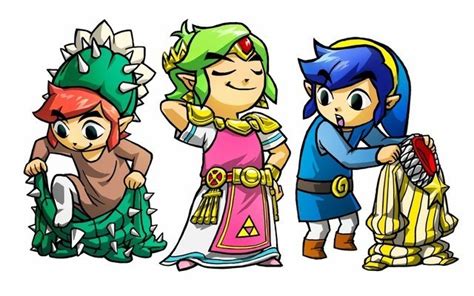 ZD Top 5 - Tri Force Heroes Costumes - Zelda Dungeon