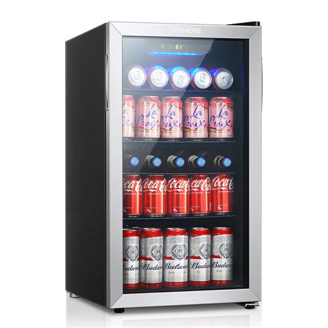 Ionchill 6-Bottle Wine Cooler, New Standard Door Mini Fridge with Wine ...