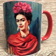 Caneca Borboletas Frida Kahlo - Mod. no Elo7 | Dasde Artes - Table Decor (C9E32B) Mexican Bar ...