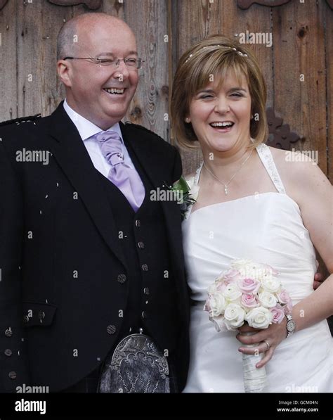 Nicola Sturgeon wedding Stock Photo - Alamy