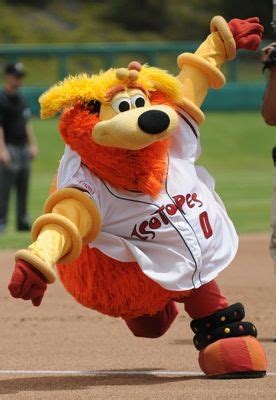 Orbit! Mascot of the Albuquerque Isotopes!! Vote for Orbit in the ...