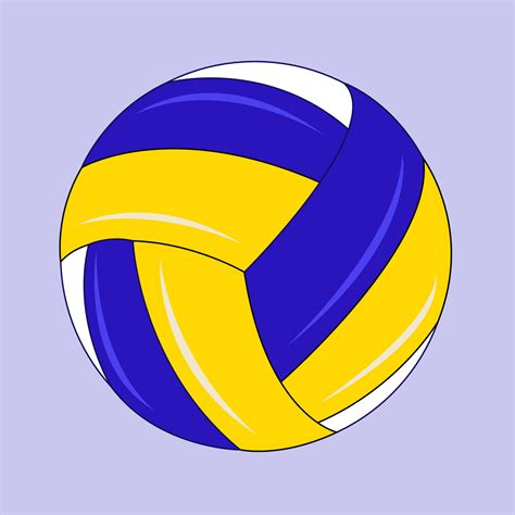 Volleyball vector illustration for graphic design and decorative element 10595350 Vector Art at ...