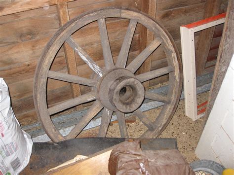 Antique wagon wheel | I have two of these up in the loft of … | Lloyd ...