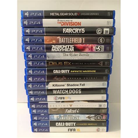 (Used) PS4 Games Murah Playstation 4 | Shopee Malaysia