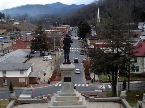 Sylva, NC : downtown sylva from courthouse | North carolina mountains, North carolina homes, Sylva