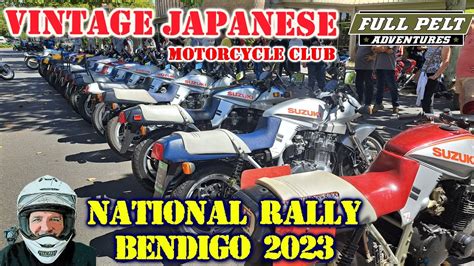 2023 Vintage Japanese Motorcycle Club National Rally - YouTube