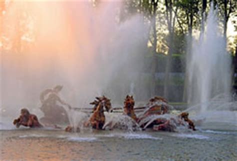 Palace of Versailles : Fountains show