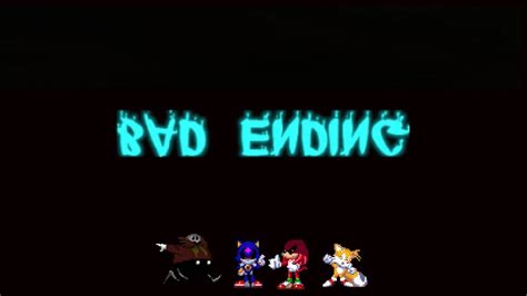 Sonic.Exe The Destiny - Bad Ending - YouTube