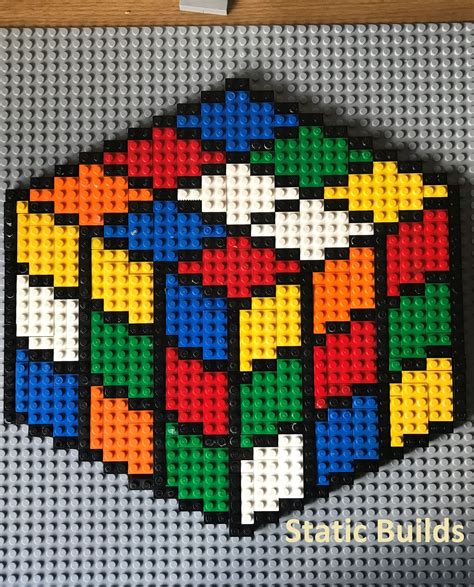 Rubik's Cube Mosaic Templates