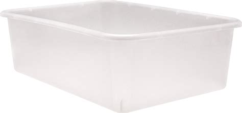 Clear Large Plastic Storage Bin - TCR20456 | Teacher Created Resources