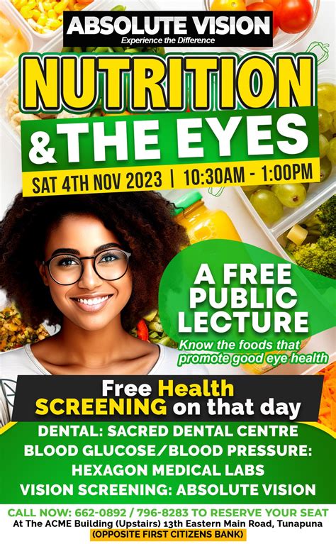 Nutrition & The Eyes - Free Public... - Absolute Vision LTD
