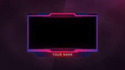 Twitch Facecam | Frame template, Overlays, Free overlays