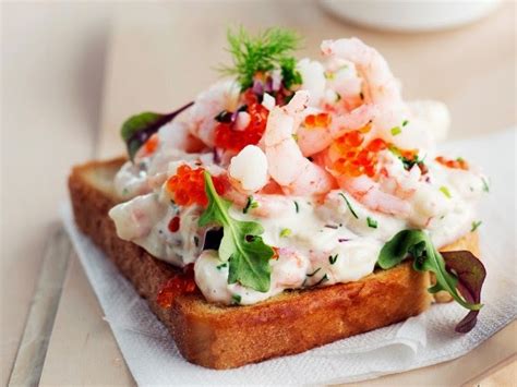 The Food Coma Corner: Toast Skagen a Scrumptious Swedish Sandwich