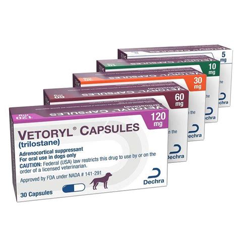 Vetoryl Capsules for Dogs - 10mg, 30mg, & 60mg | Allivet