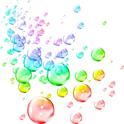 Bath Bubbles PNG Transparent Image