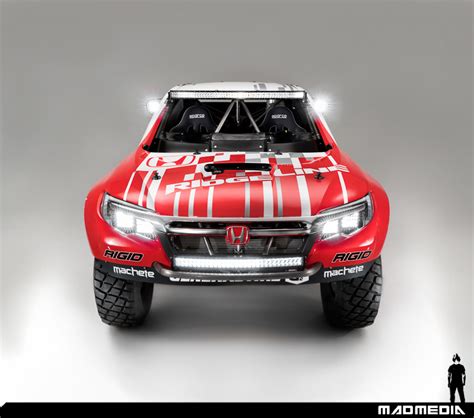 Honda Off-Road Reveals Unlimited Ridgeline Off-Road Race Vehicle | MadMedia