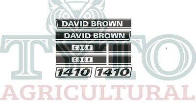 David Brown 1410 Tractor Decal Set | eBay