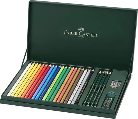 Faber-Castell Polychromos Pencil Set - Gift Set of 24 - Walmart.com