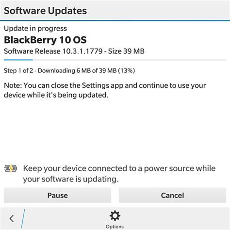 [Some kind of] Official OS update is happening - BlackBerry Forums at CrackBerry.com