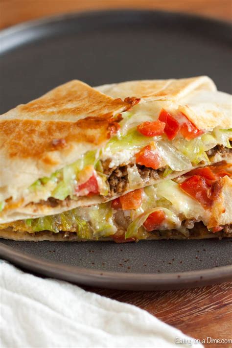 Homemade crunchwrap supreme recipe - Easy Crunchwrap Recipe