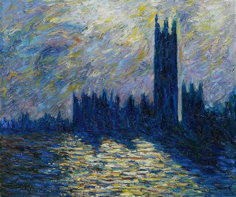 Claude Monet - London - The Houses of Parliament | Claude monet ...