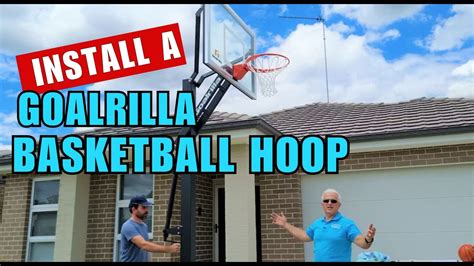 Goalrilla Gs54 Basketball Hoop Installation Instructions Fast Ship ...