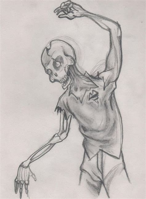 40 Insanely Cool Zombie Drawings and Sketches - Bored Art