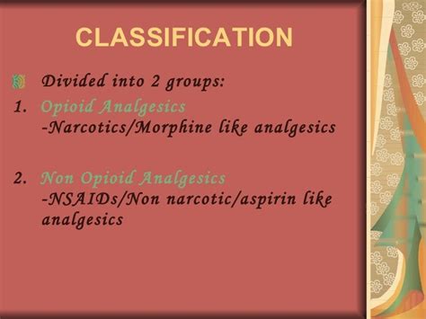 Analgesics