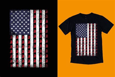 Premium Vector | American flag cat t-shirt designs ,usa flag t-shirt designs