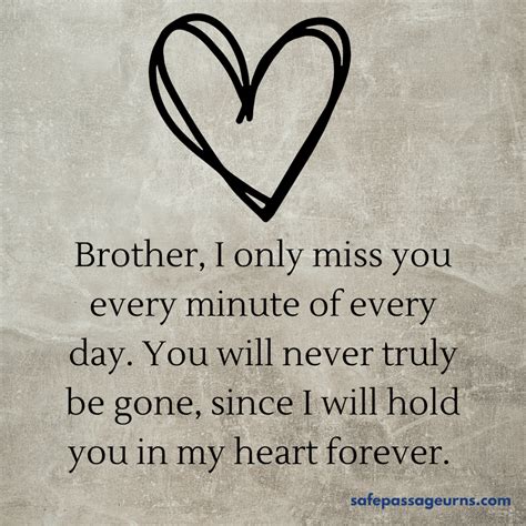 40 Inspirational Quotes for Loss of Brother | Safe Passage