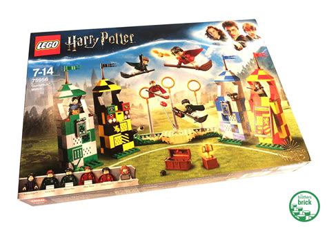 LEGO Harry Potter 75956 Quidditch Match Box Front - The Brothers Brick | The Brothers Brick