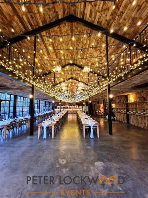 Hidden River Barn - Wedding Lighting Hire