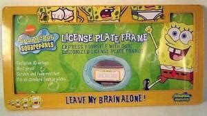 SpongeBob Squarepants License Plate Frame | eBay