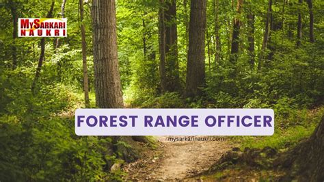 Forest Range Officer (FRO): Job Roles, Salary, and More ...