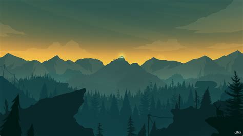 1080p Firewatch Night Wallpaper - Latest Download Wallpaper 456