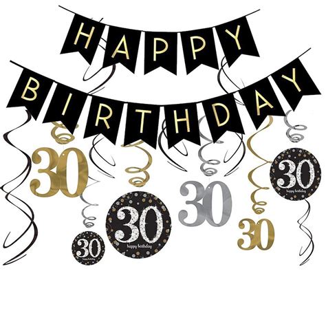 30th birthday banner clipart 10 free Cliparts | Download images on Clipground 2024