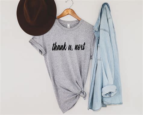 Thank U Next Shirtthank You Nextthank U Next Shirt Thank U - Etsy