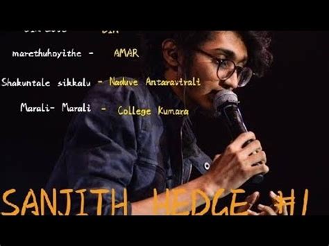 Best of Sanjith Hegde songs / part1 | Rohan Music Bazar - YouTube