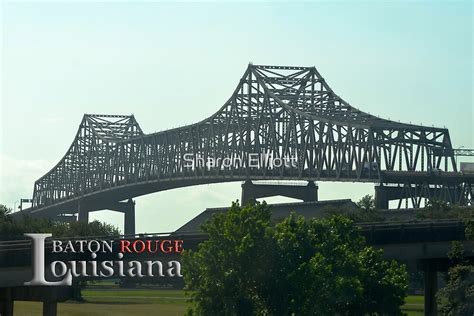 "New Mississippi River Bridge, Baton Rouge, LA" by Sharon Elliott ...