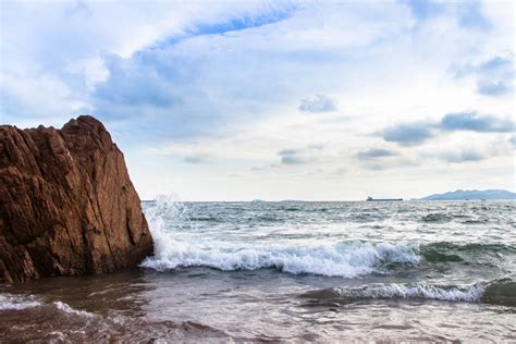 Free Images : body of water, sea, sky, ocean, coast, wind wave, rock, natural landscape, shore ...