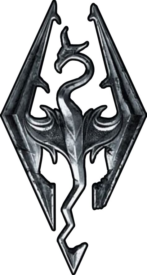 Download Skyrim Logo - Elder Scrolls Symbol | Transparent PNG Download | SeekPNG