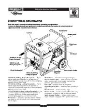 Generac 5000 Generator Owners Manual