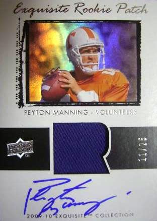 Peyton Manning: NFL and Hobby MVP ‹ Upper Deck Blog