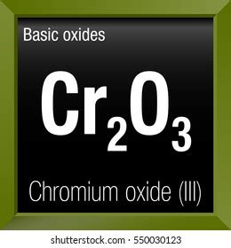 Chromium Oxide Iii Chemical Formula Inside: เวกเตอร์สต็อก (ปลอดค่าลิขสิทธิ์) 550030123