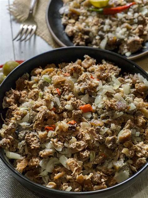 Crispy Sisig Recipe | Amiable Foods