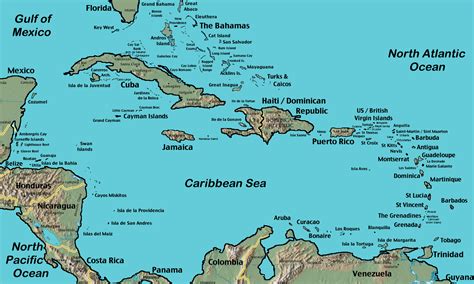 Caribbean Maps | Caribbean-Cruise.org