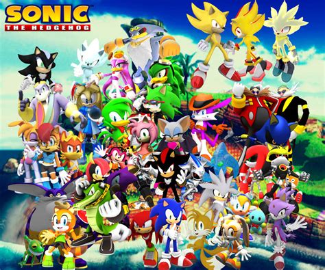 All Sonic Characters by Life-is-Solorful222 on DeviantArt