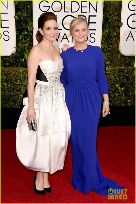 Full Sized Photo of amy poehler tina fey golden globes red carpet 2015 06 | Photo 3277850 | Just ...