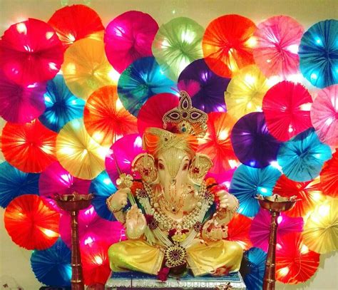 25 Ganpati Decoration Ideas At Home – 15th is Beautiful | Live Enhanced